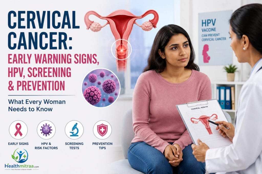 Cervical Cancer: 12 Early Warning Signs, HPV, Screening & Prevention