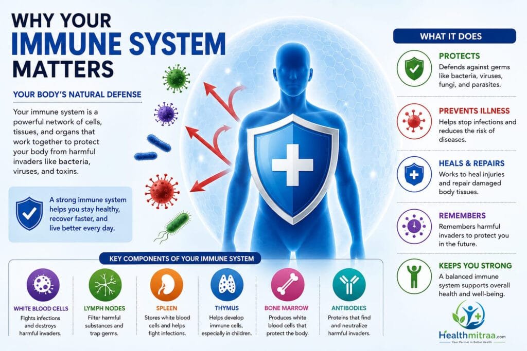 Immune System Protection infographic